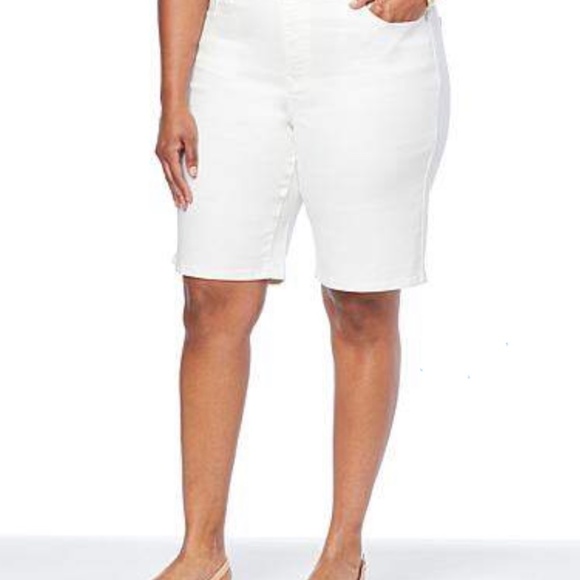 Diane Gilman DG2 Virtual Stretch wide leg Bermuda short - Picture 1 of 4